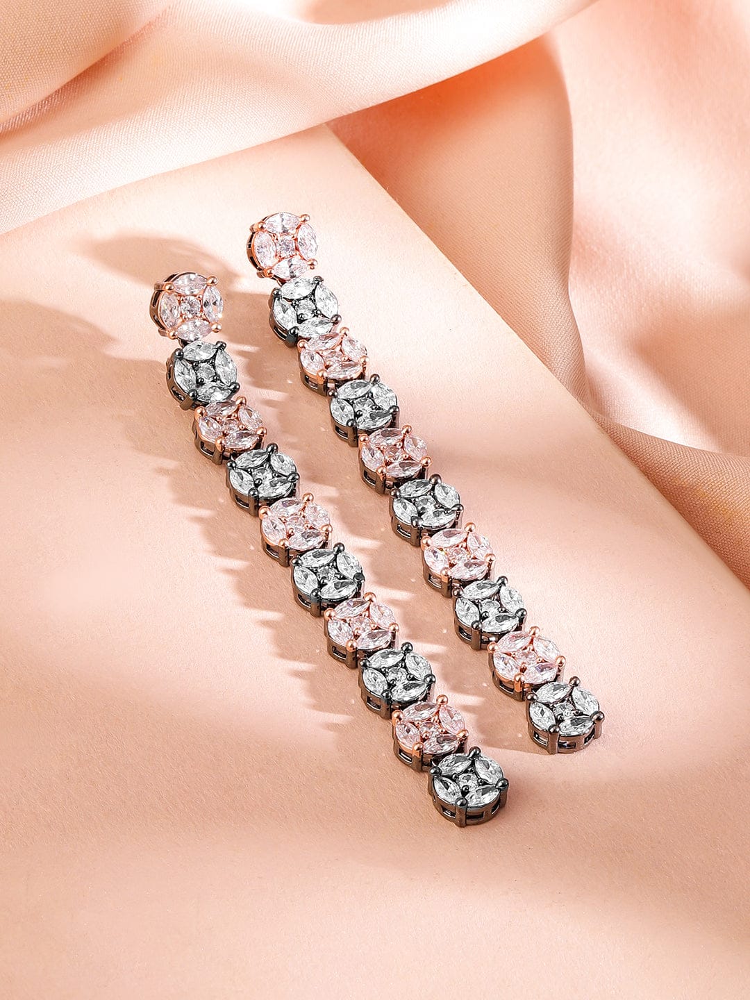 Glitter Trail Drop Earrings