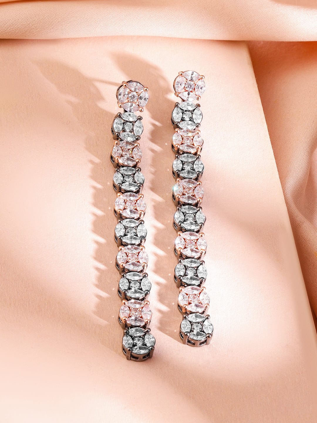 Glitter Trail Drop Earrings