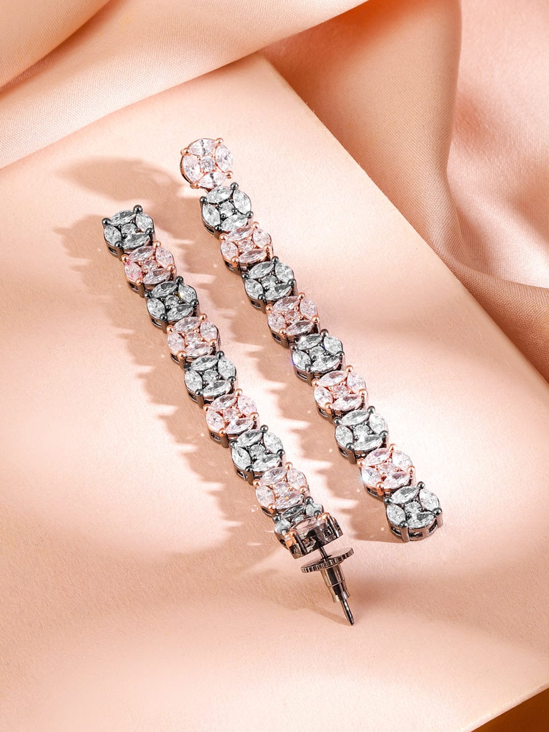 Glitter Trail Drop Earrings