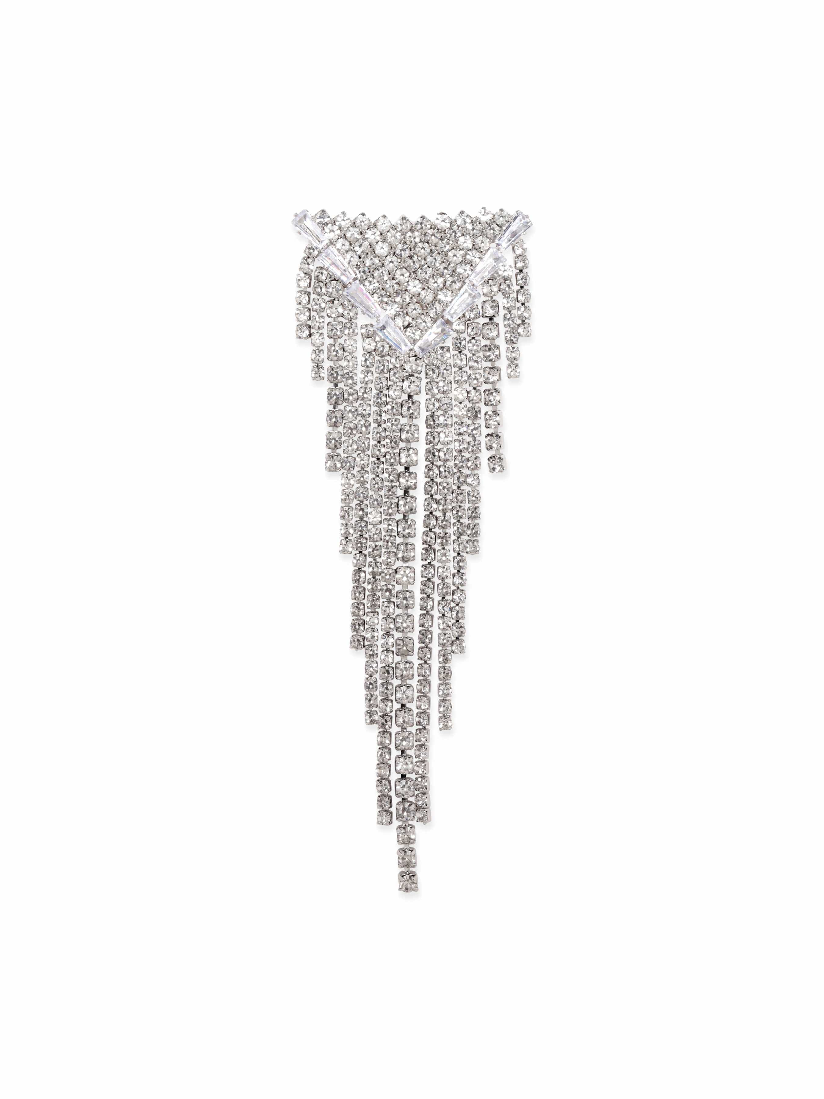 Designer Edge Multistrand American Diamond Zirconia Danglers