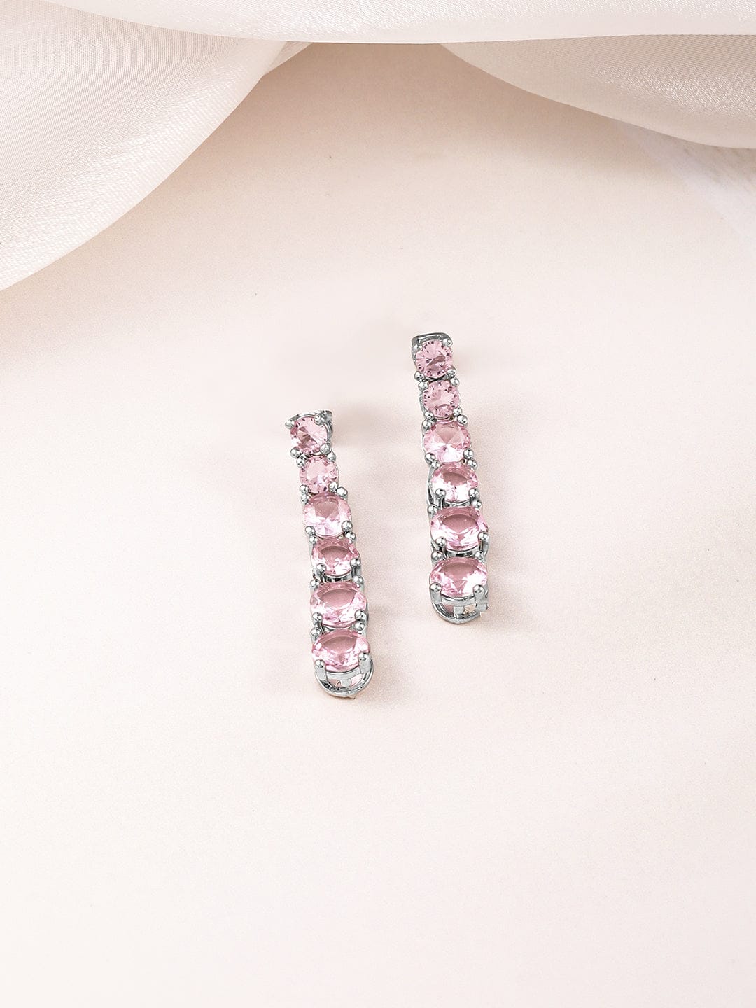 Pink Studded Necklace Set
