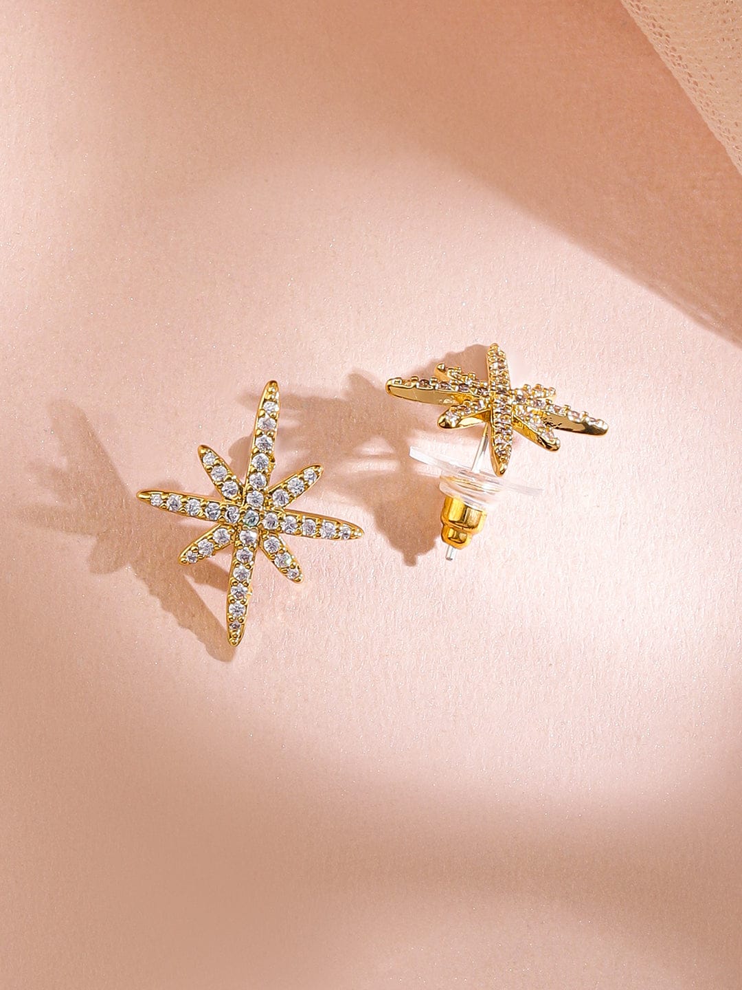 American Diamond Zirconia Star Studded Pendant