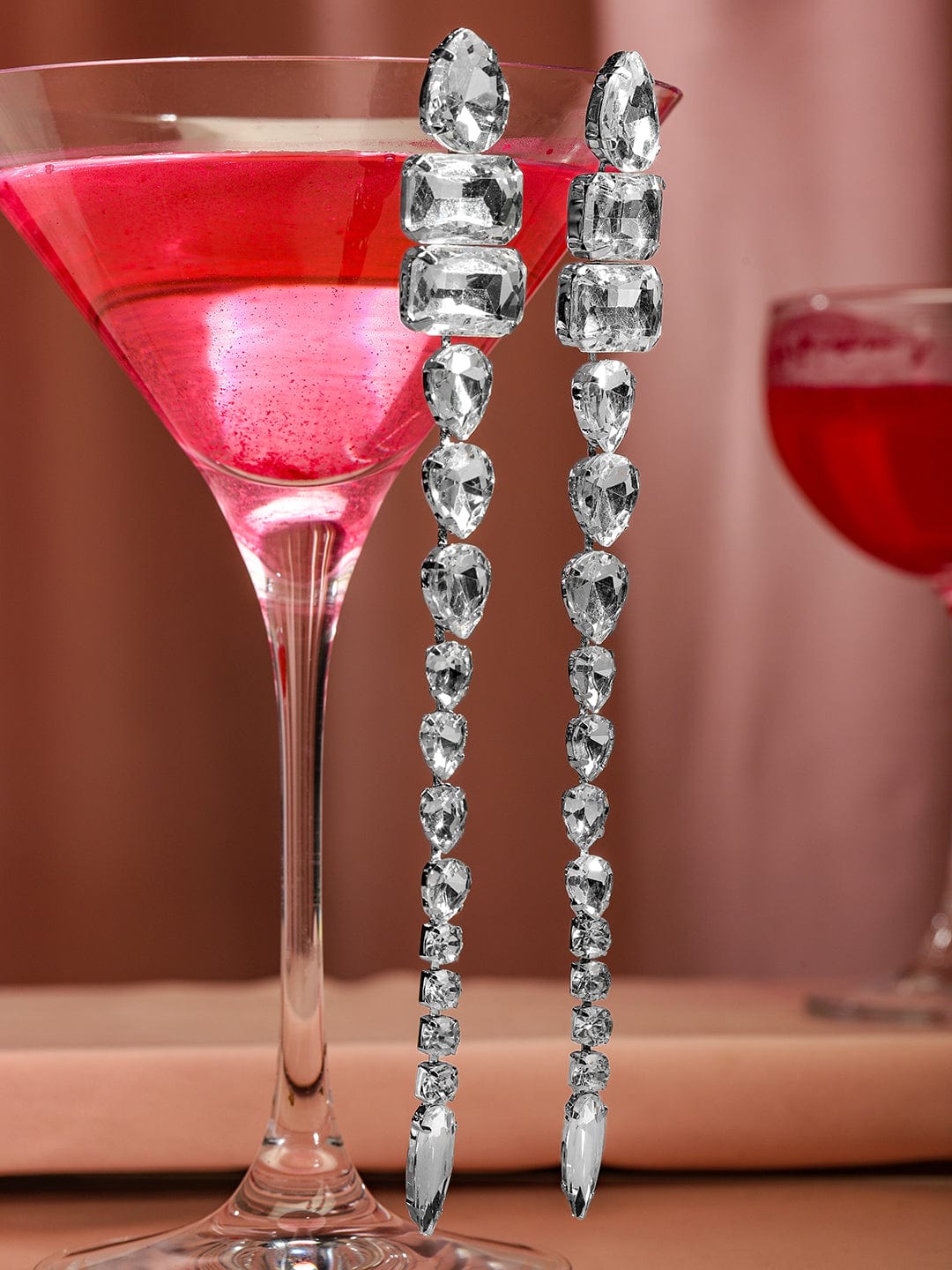 Elegant Affair Crystal Danglers