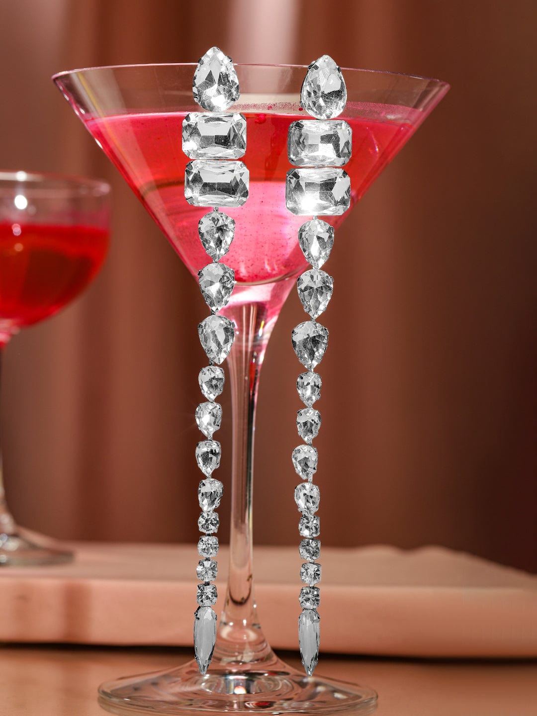 Elegant Affair Crystal Danglers