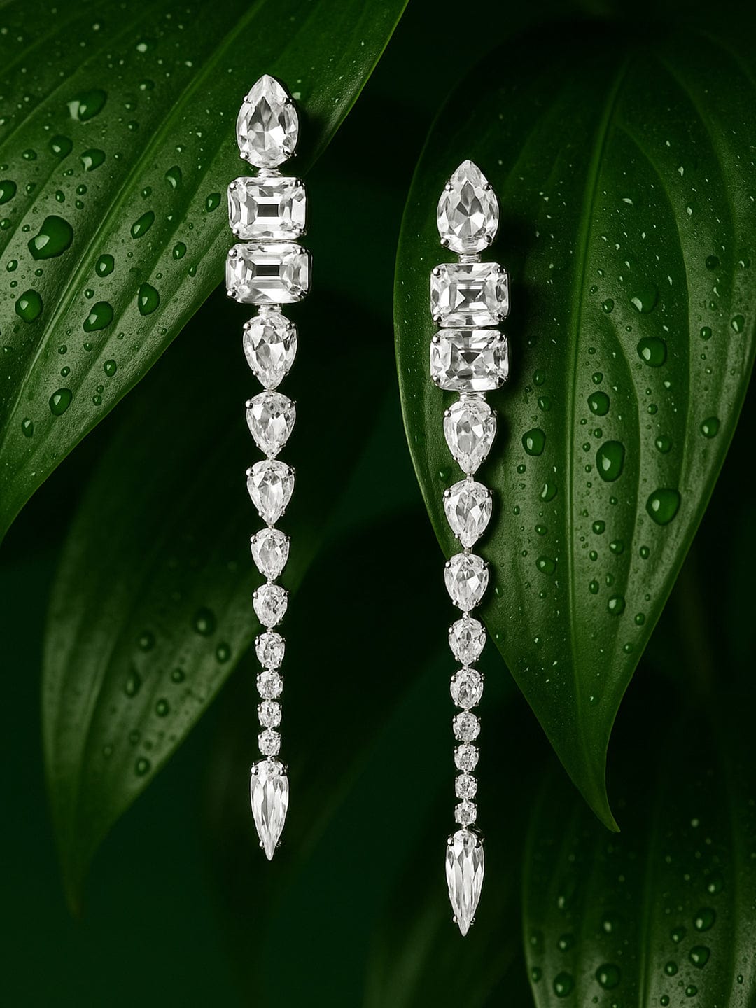 Elegant Affair Crystal Danglers