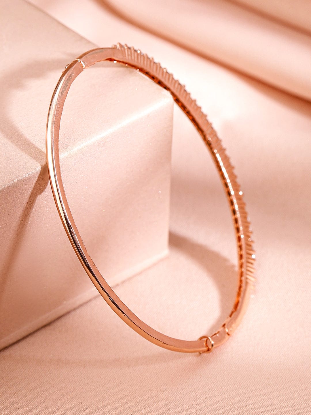 Silver Toned Bangle Bracelet