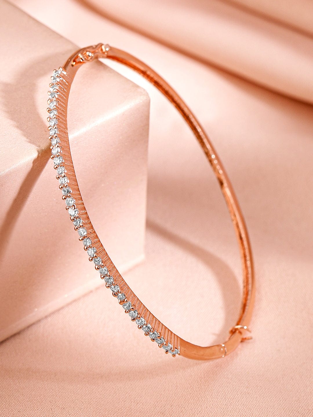 Silver Toned Bangle Bracelet