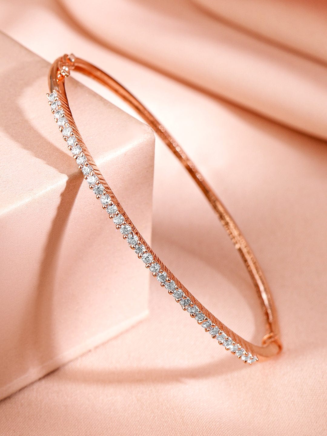 Silver Toned Bangle Bracelet