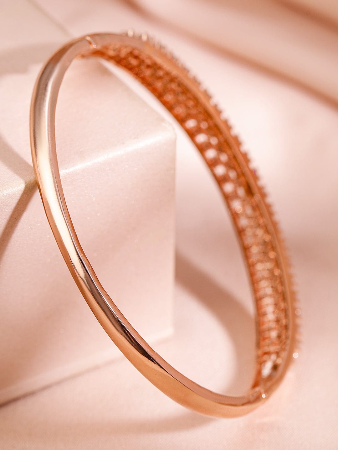 American Diamond Zirconia Studded Bracelet