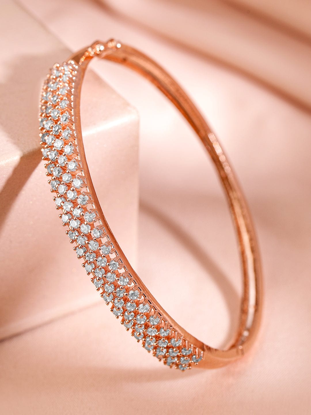 American Diamond Zirconia Studded Bracelet