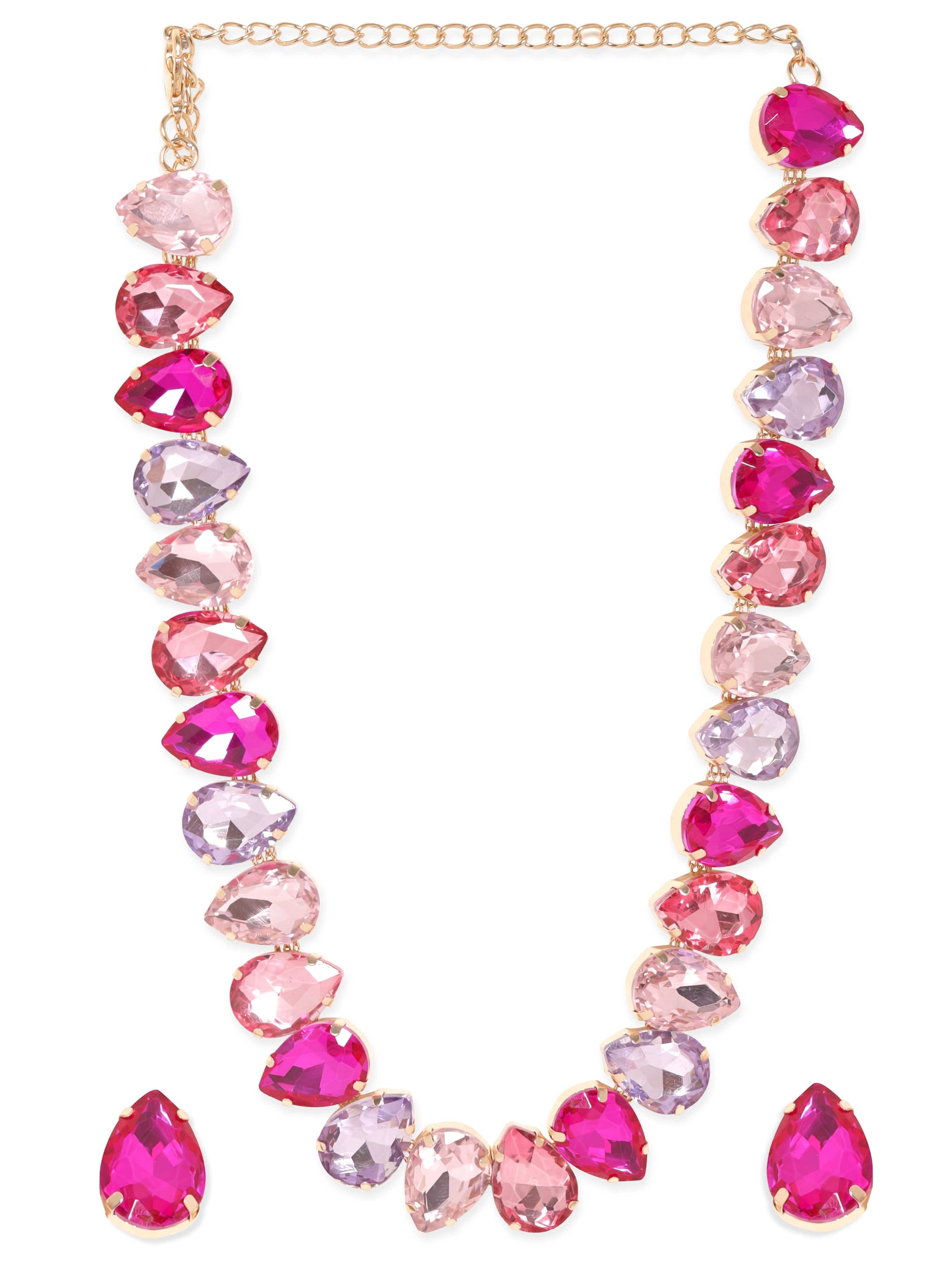 Alluring Crystal Necklace Set
