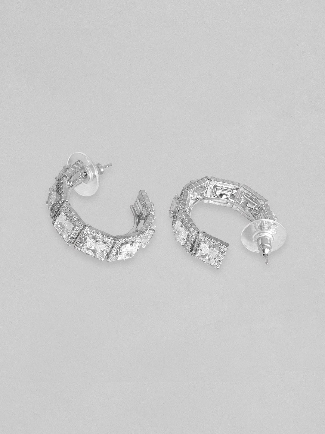 Crystal Twilight Shine Hoop Earrings