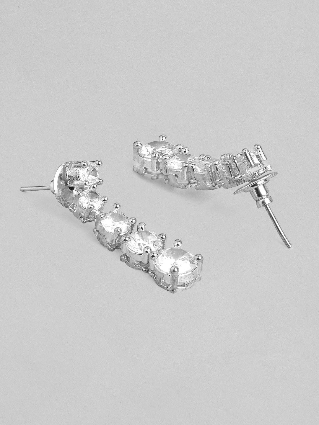 Dainty Zircon Adjustable tennis necklace set