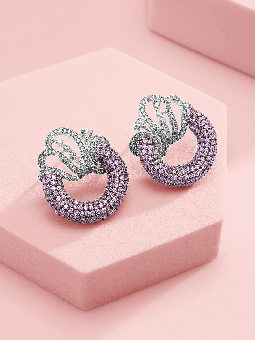 American Diamond Zirconia Necklace Set
