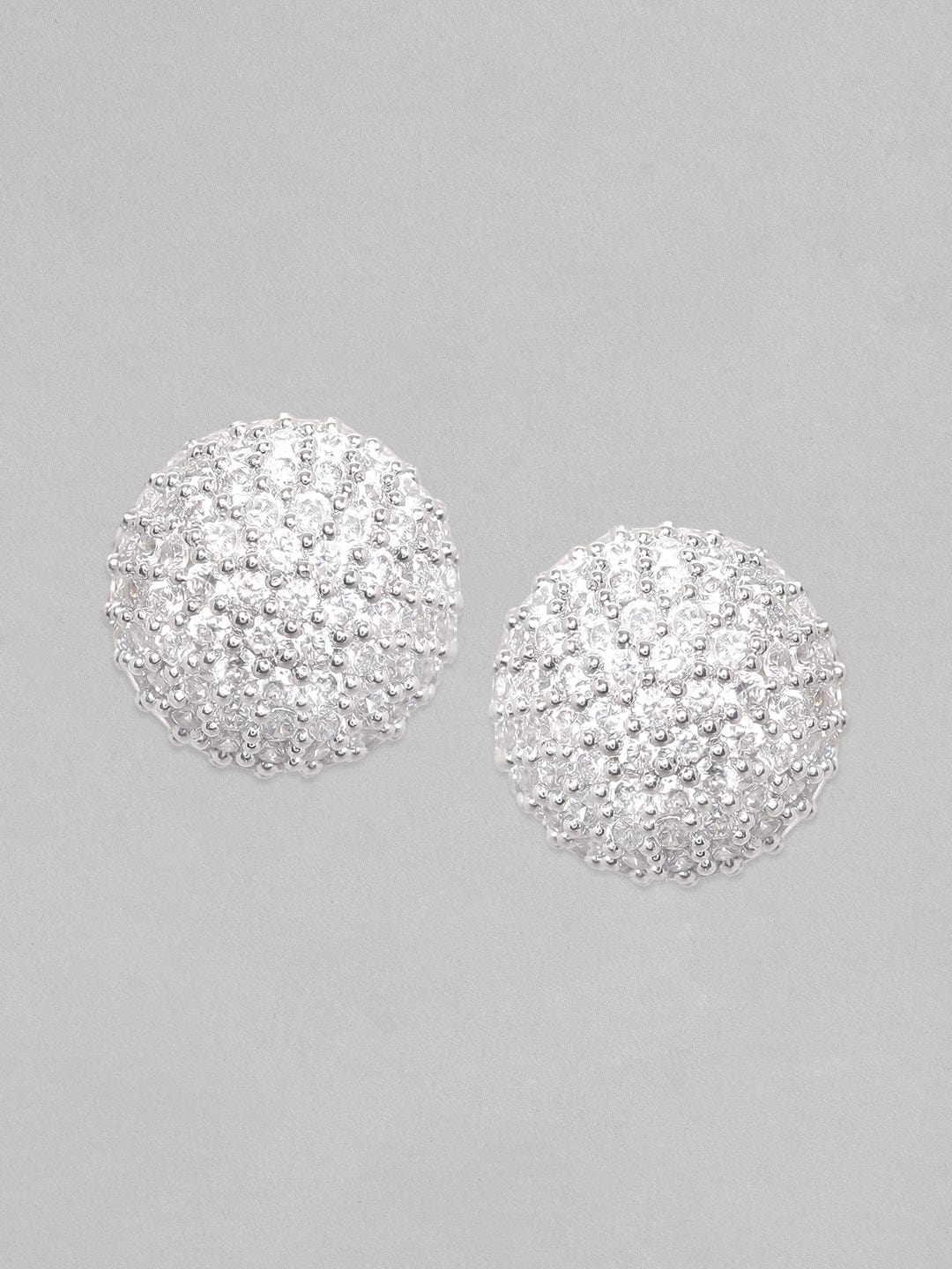 Dazzling Sphere American Diamond Zirconia Studs