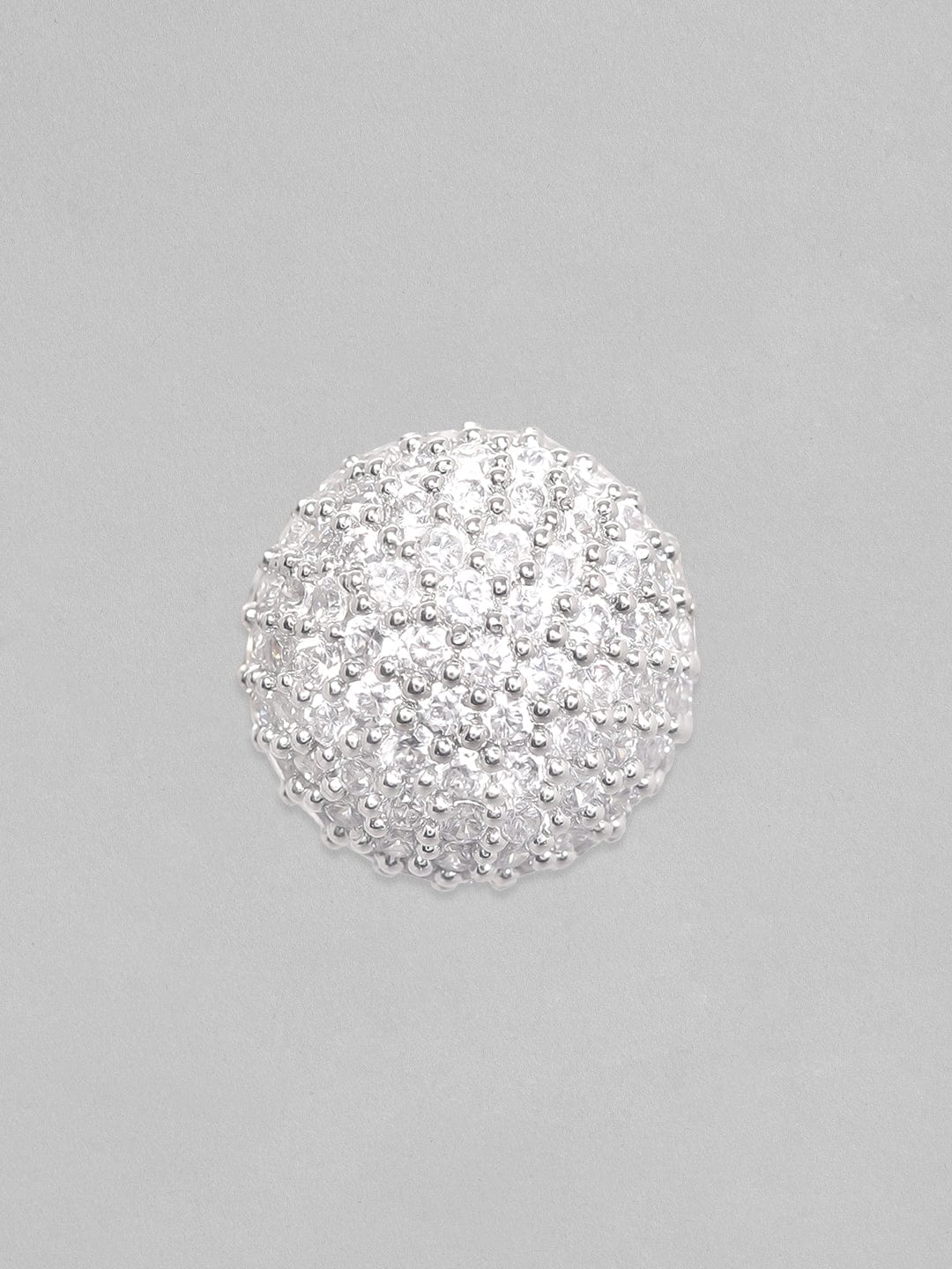 Dazzling Sphere American Diamond Zirconia Studs