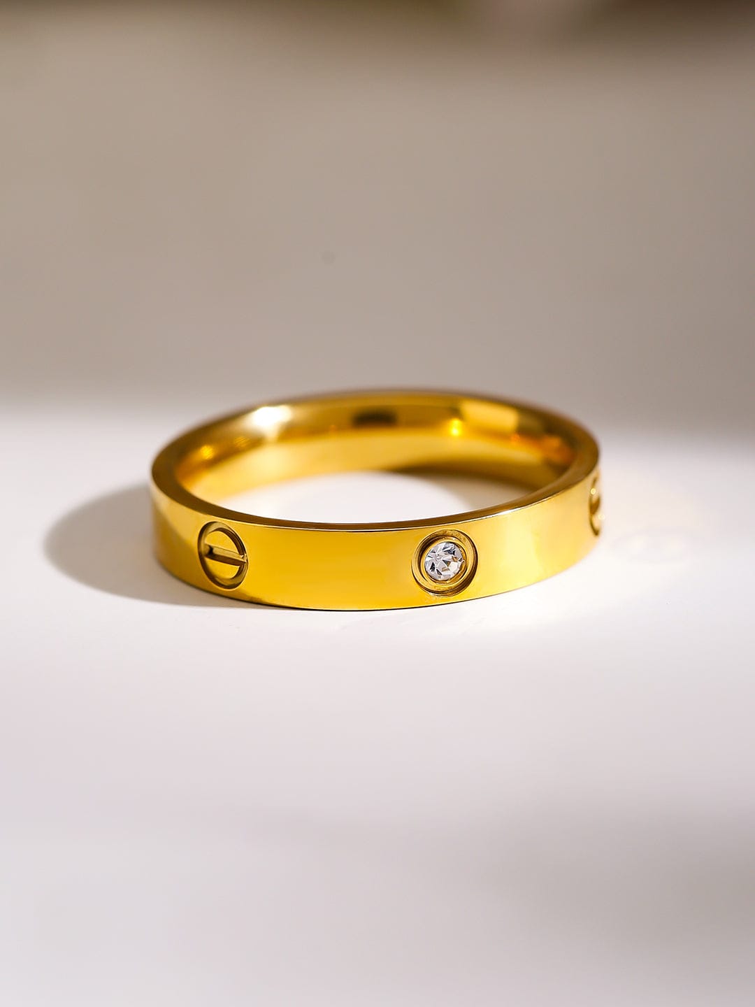 Gold Plated Sleek Band
