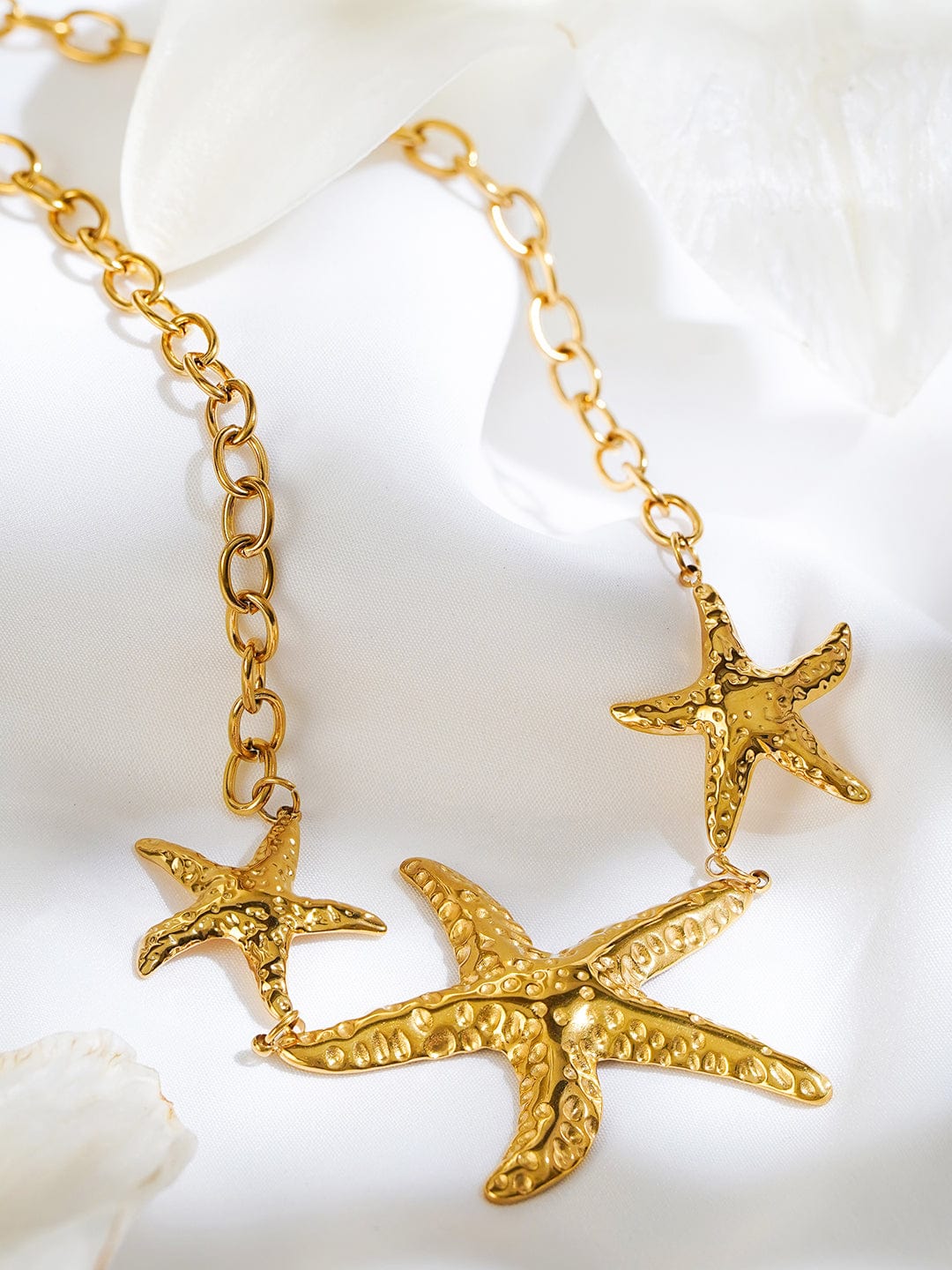 Flirty Starfish Statement Necklace