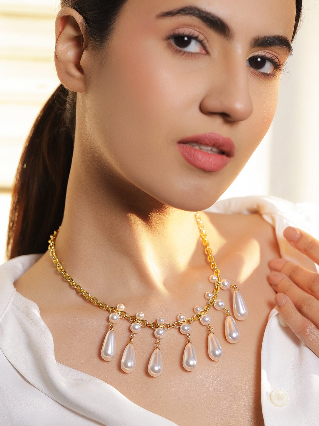 Snowdrop Pearl Necklace Picks