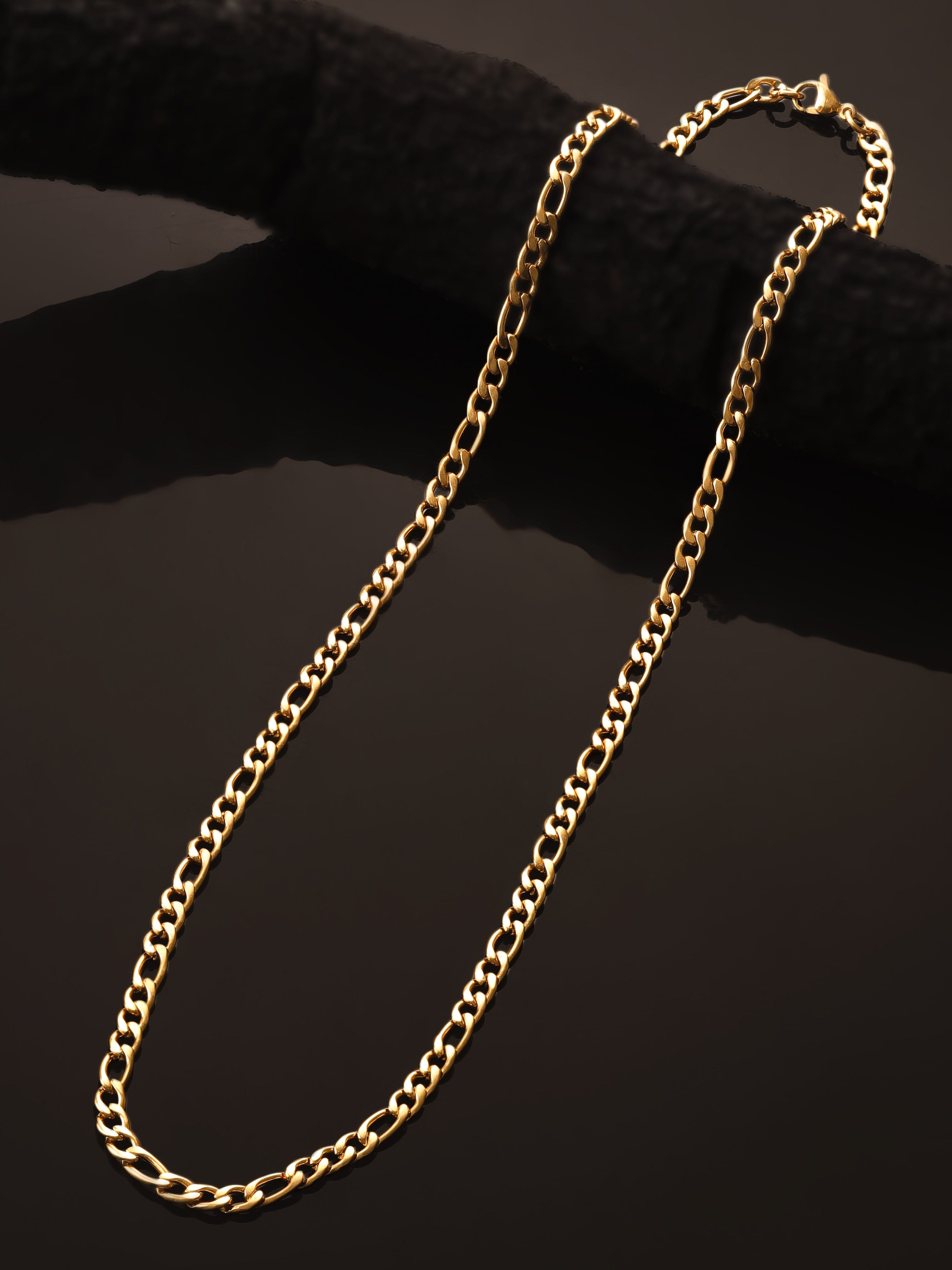 Wentra Voguish Men 18KT Linked Chain Necklace