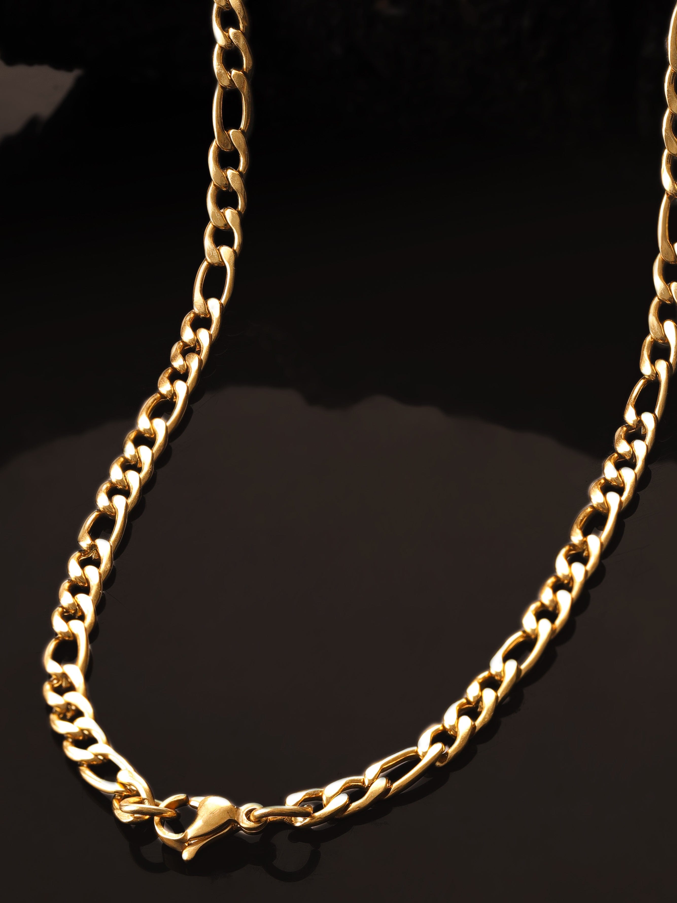 Wentra Voguish Men 18KT Linked Chain Necklace