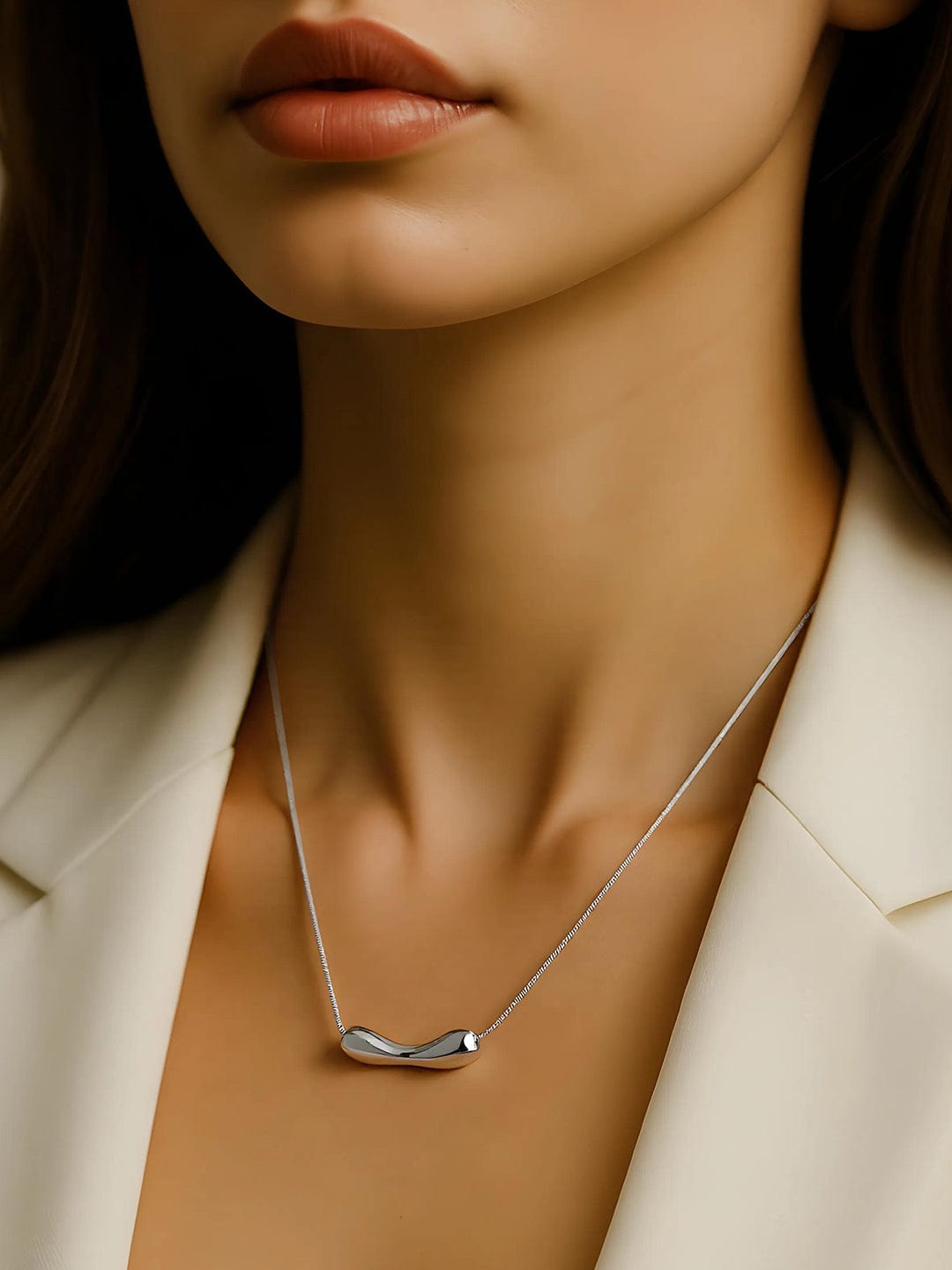 Unique Sculptural Pendant Necklace