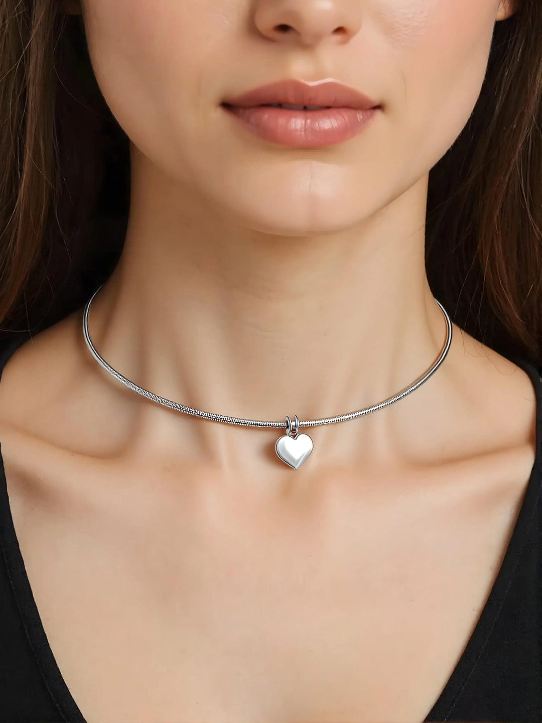 Precious Heart Charm Necklace
