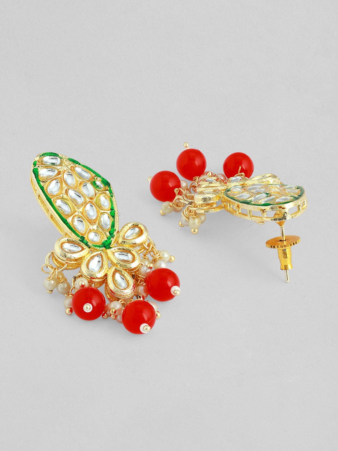 Red & Green Festive Necklace Set