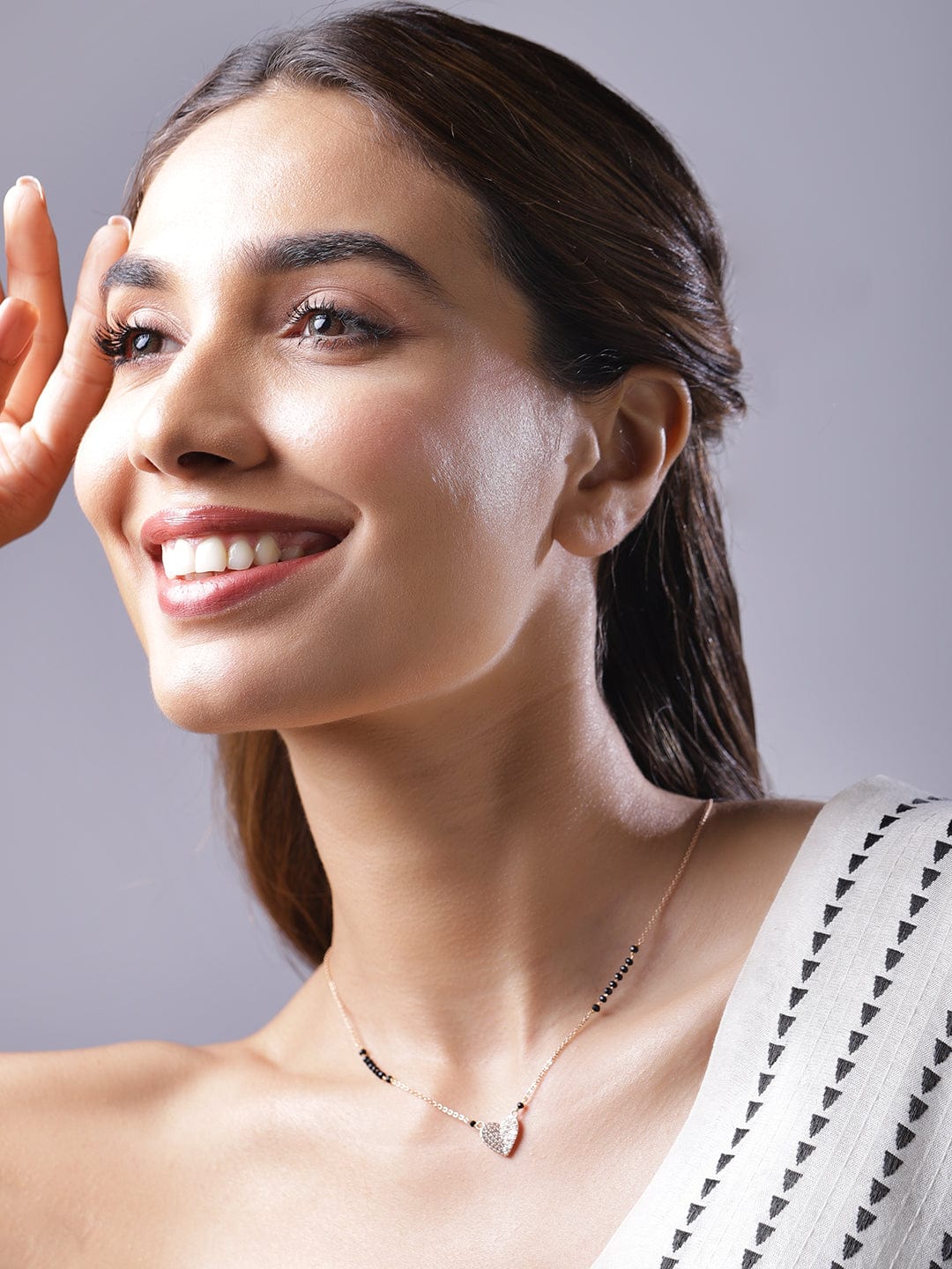 Forever Thing AD Studded Mangalsutra