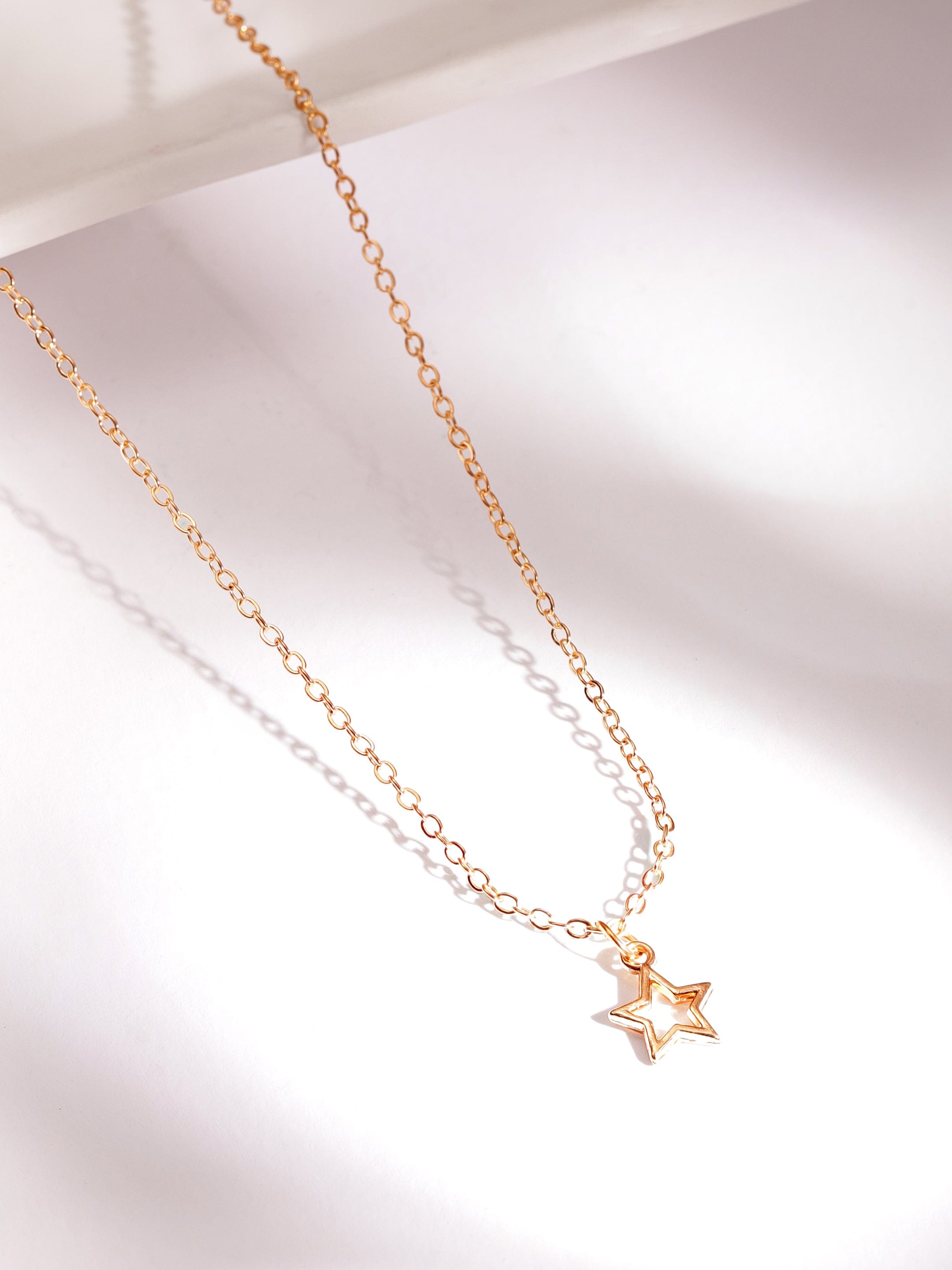 Stunning Multicolour Charms Layered in Chains