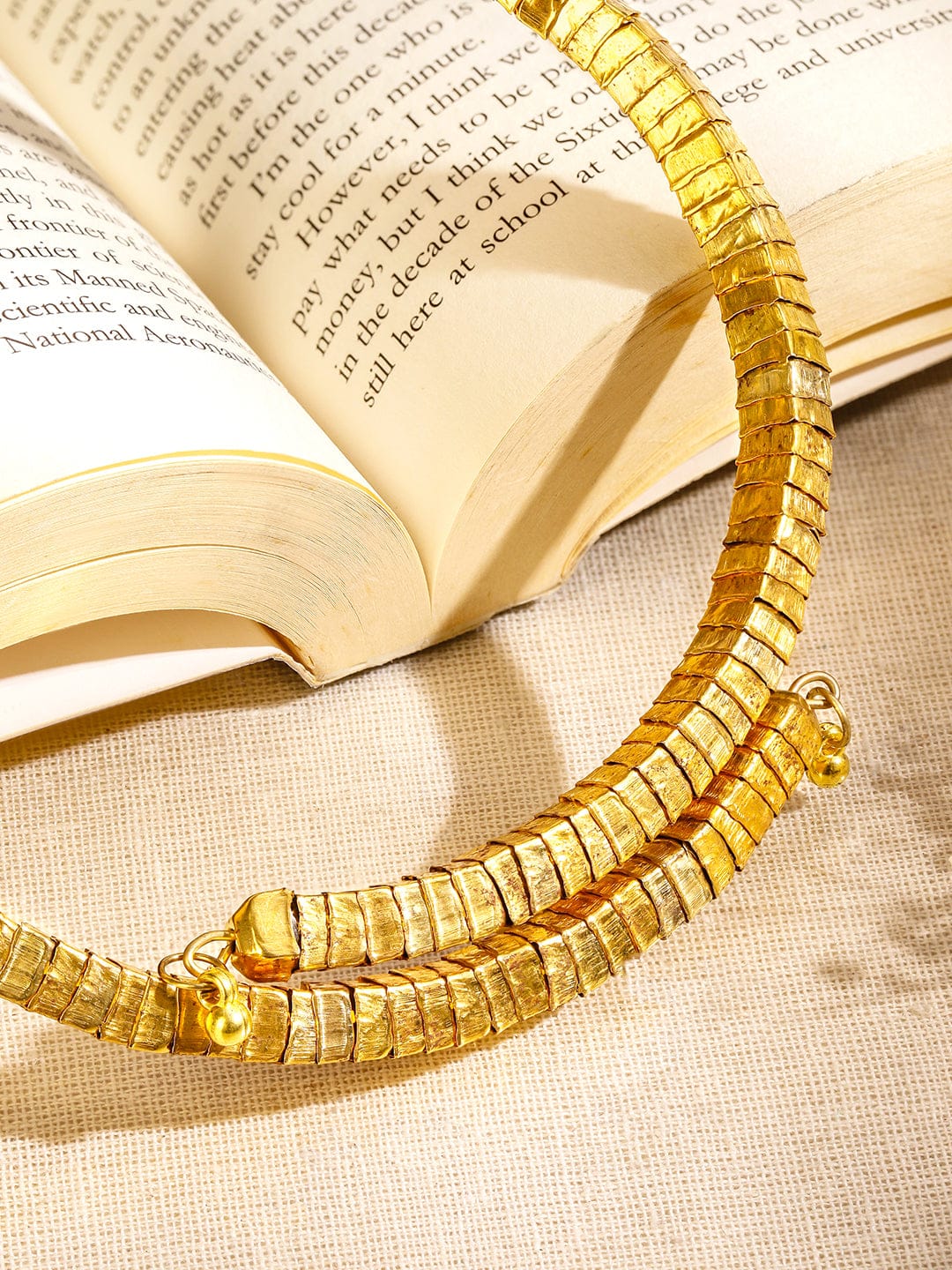 Textured Bold Statement Choker