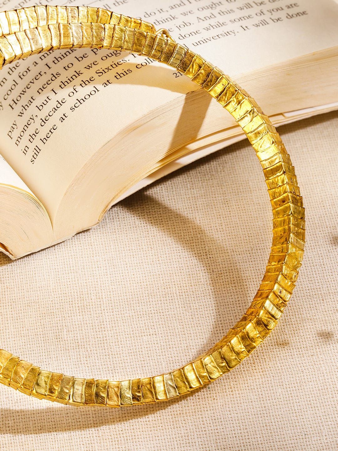 Textured Bold Statement Choker