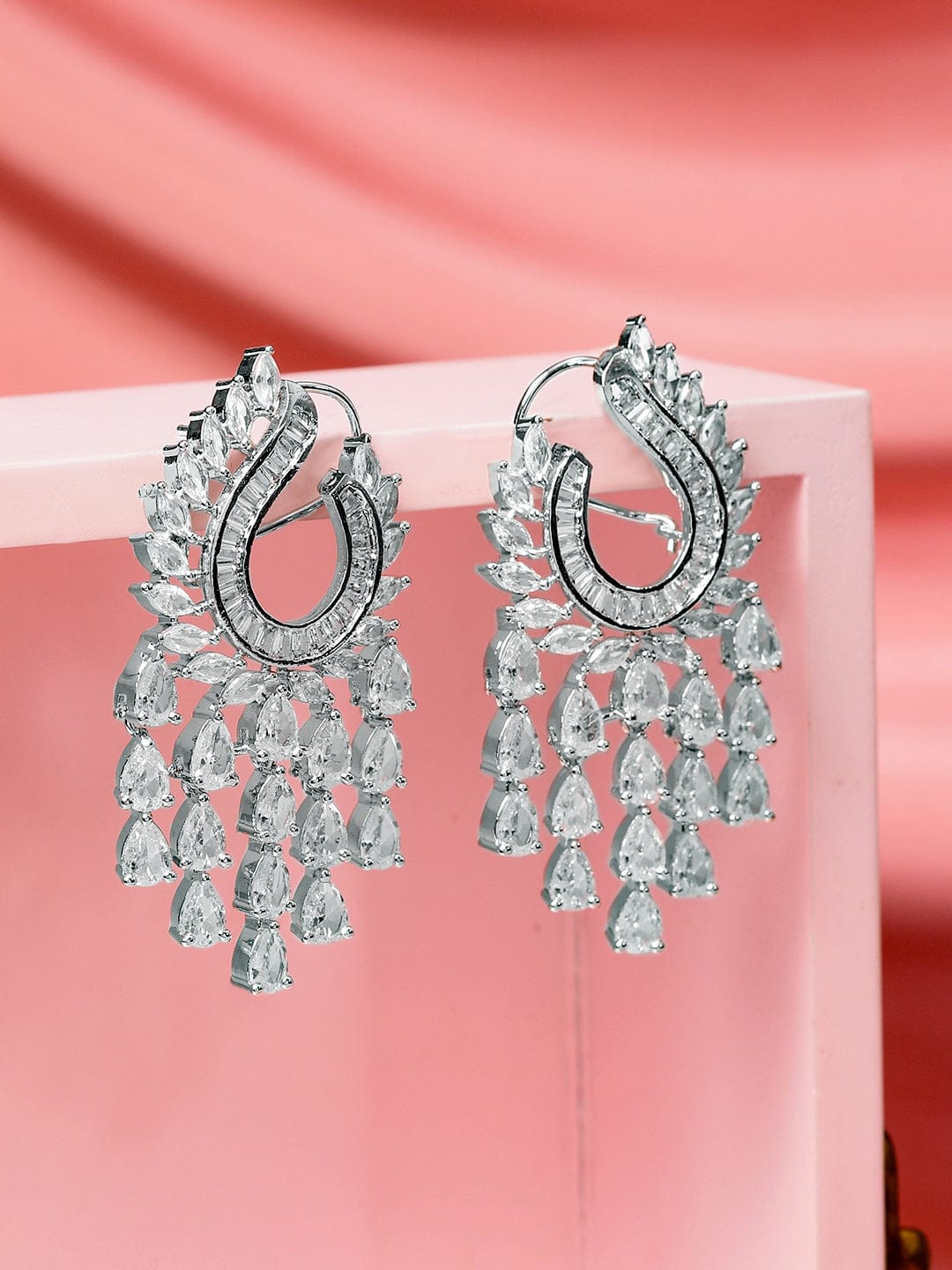 Twilight Charm American Diamond Zirconia Danglers