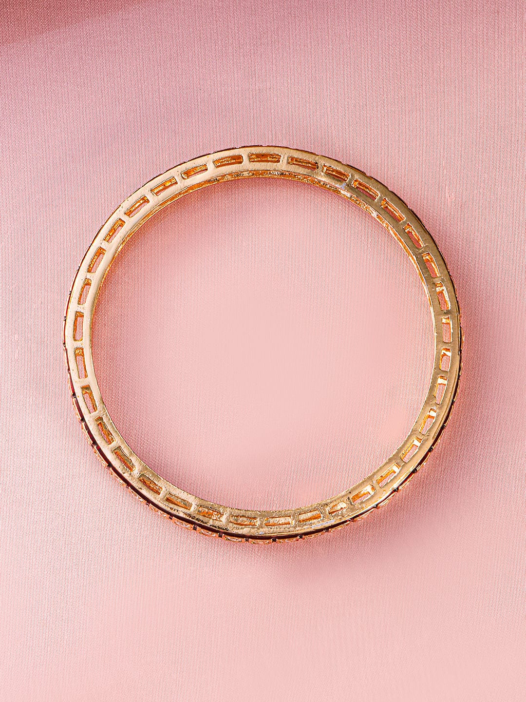 White Kundan Elegance Bangles